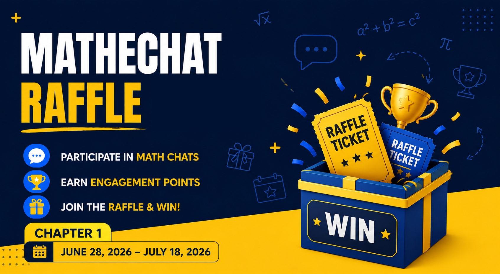 MatheChat Raffle Chapter 1